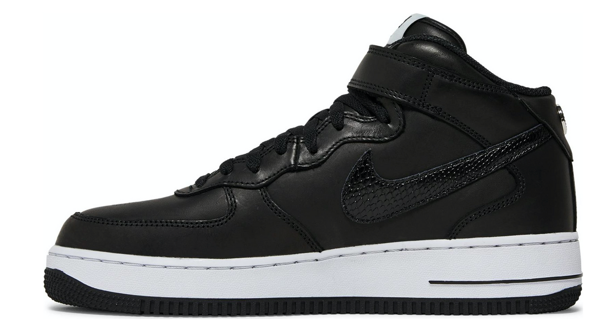 Nike Air Force 1 '07 Mid SP - Stussy Black Black - DJ840 001